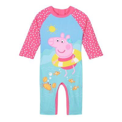 Peppa Pig Girls' pink 'Peppa Pig' one-piece swim suit